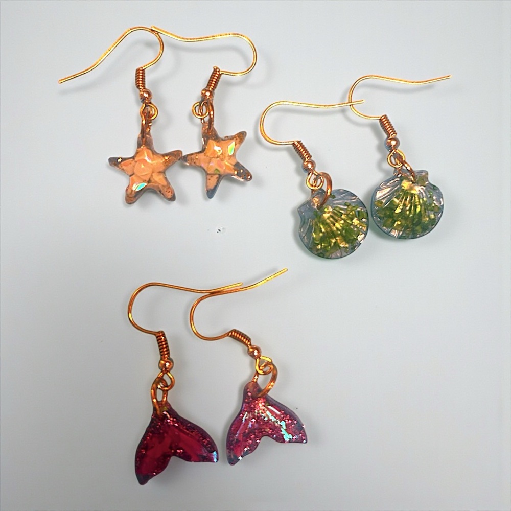 Under the Sea 🧜🏼‍♀️ Earrings Set